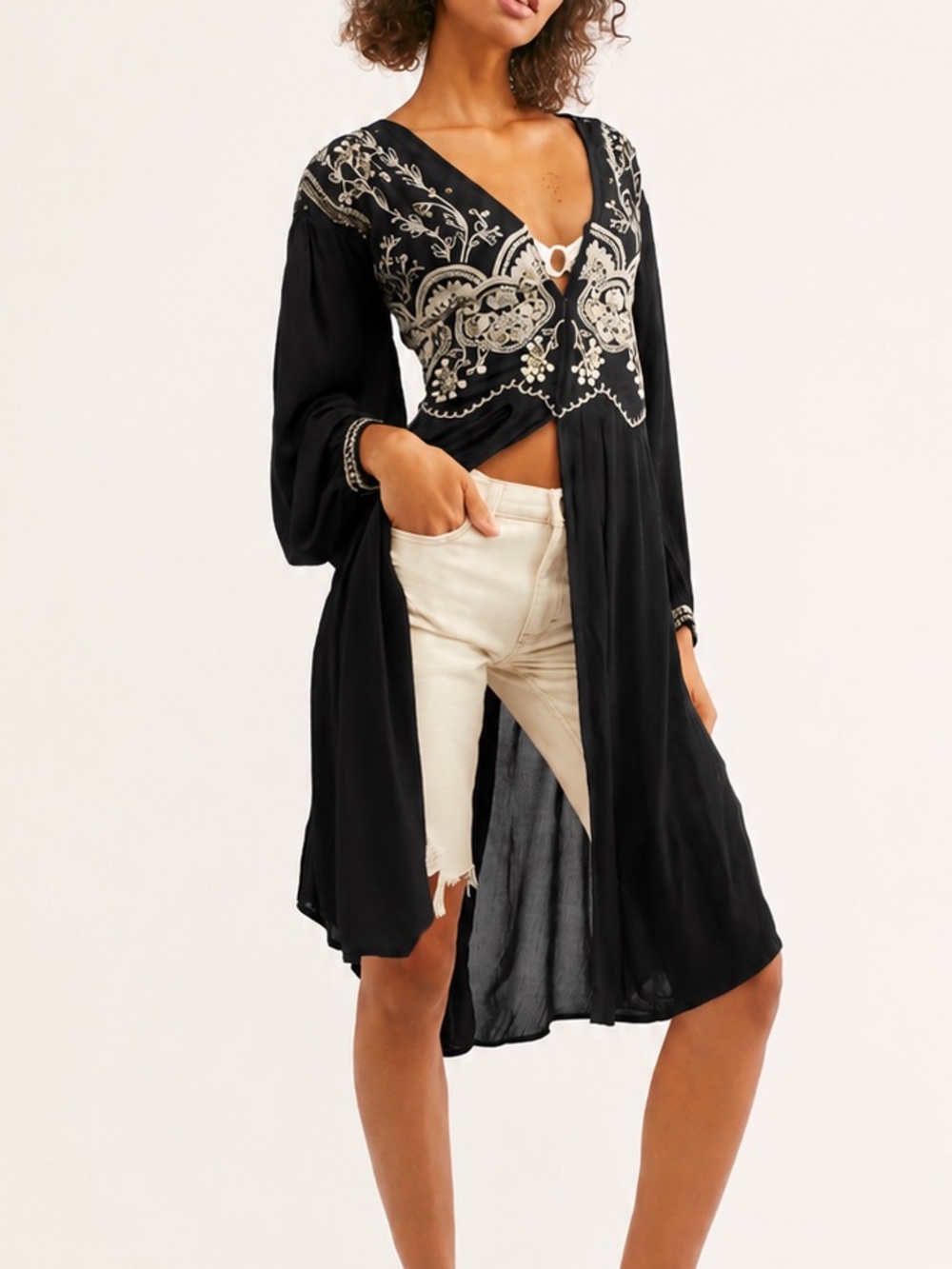 Free People Highline Skyline Maxi Top Small